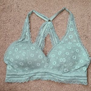 Unlined lace bralette